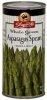 ShopRite asparagus spears whole green Calories