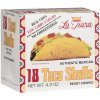 La Tiara authentic mexican taco shells Calories