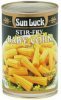 Sun Luck baby corn stir-fry, cut Calories