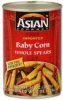 Asian Gourmet baby corn whole spears Calories