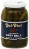 Del-Dixi baby dills fresh pack Calories