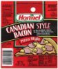 Hormel bacon canadian style Calories