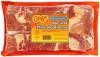 Ohse bacon double hardwood smoke sugar cured thick sliced Calories