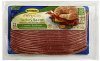 Butterball bacon lower sodium, turkey Calories