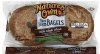 Natures Own bagels thin sliced, 100% whole wheat Calories