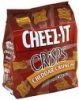 Cheez-It baked cheese snacks crisps, cheddar crunch Calories