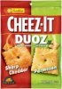 Cheez-It baked snack crackers duoz sharp cheddar/parmesan Calories