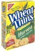 Wheat Thins baked snack crackers harvest garden vegetable Calories