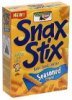 Snax Stix baked snack crackers seasoned original Calories