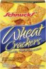 Schnucks  baked snack crackers wheat Calories