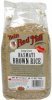 Bobs Red Mill basmati brown rice long grain Calories