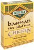 Bombay basmati rice pilaf mix chicken flavor Calories