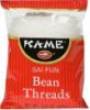 KA-ME bean threads Calories