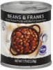 Kroger beans & franks Calories