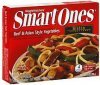 Smart Ones beef & asian style vegetables Calories