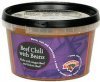 Hannaford beef chili with beans Calories