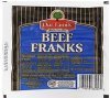 Our Family beef franks Calories