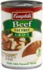Campbells beef gravy fat free Calories
