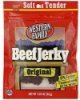 Western Family beef jerky original Calories