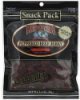 World Kitchens beef jerky peppered, snack pack Calories