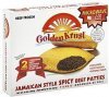 Golden Krust beef patties jamaican style, spicy Calories