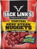 Jack Links beef steak nuggets teriyaki Calories