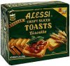 Alessi biscotte crispy sliced toasts Calories