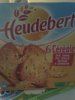 Heudebert biscottes 6 cereales Calories