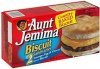 Aunt Jemima biscuit sandwiches Calories