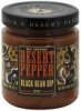 Desert Pepper black bean dip spicy Calories