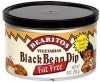 Bearitos black bean dip vegetarian, fat free Calories