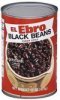 El Ebro black beans cuban style Calories