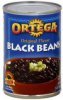Ortega black beans original flavor Calories