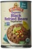 Bearitos black beans refried fat free organic Calories