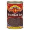 Casa Fiesta black beans refried Calories