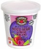 Lowes foods blended lowfat yogurt, mixed berry Calories