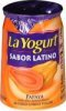 La yogurt blended lowfat yogurt papaya Calories