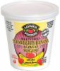 Lowes foods blended lowfat yogurt, strawberry-banana Calories