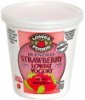 Lowes foods blended lowfat yogurt, strawberry Calories