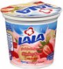 Lala blended reduced fat yogurt strawberry banana Calories