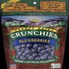 Crunchies blueberries freeze dried Calories