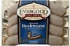 Evergood Fine Foods bockwurst swiss brand Calories