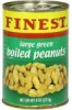 Finest Brand boiled peanuts large, green Calories