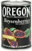 Oregon Fruit Products boysenberries in light syrup Calories
