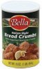 Bella bread crumbs italian style, with imported romano cheese Calories
