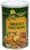San Marc' bread crumbs italian style with imported romano cheese Calories