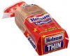 Holsum bread enriched white, sandwich, thin Calories