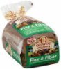 Orowheat Organics bread flax and fiber Calories
