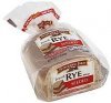 Pepperidge Farm bread jewish rye, seeded Calories