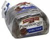 Pepperidge Farm bread pumpernickel, dark pump Calories